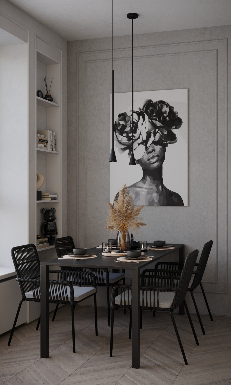 Дизайн интерьера квартиры в современном стиле в ЖК Сити Парк 1