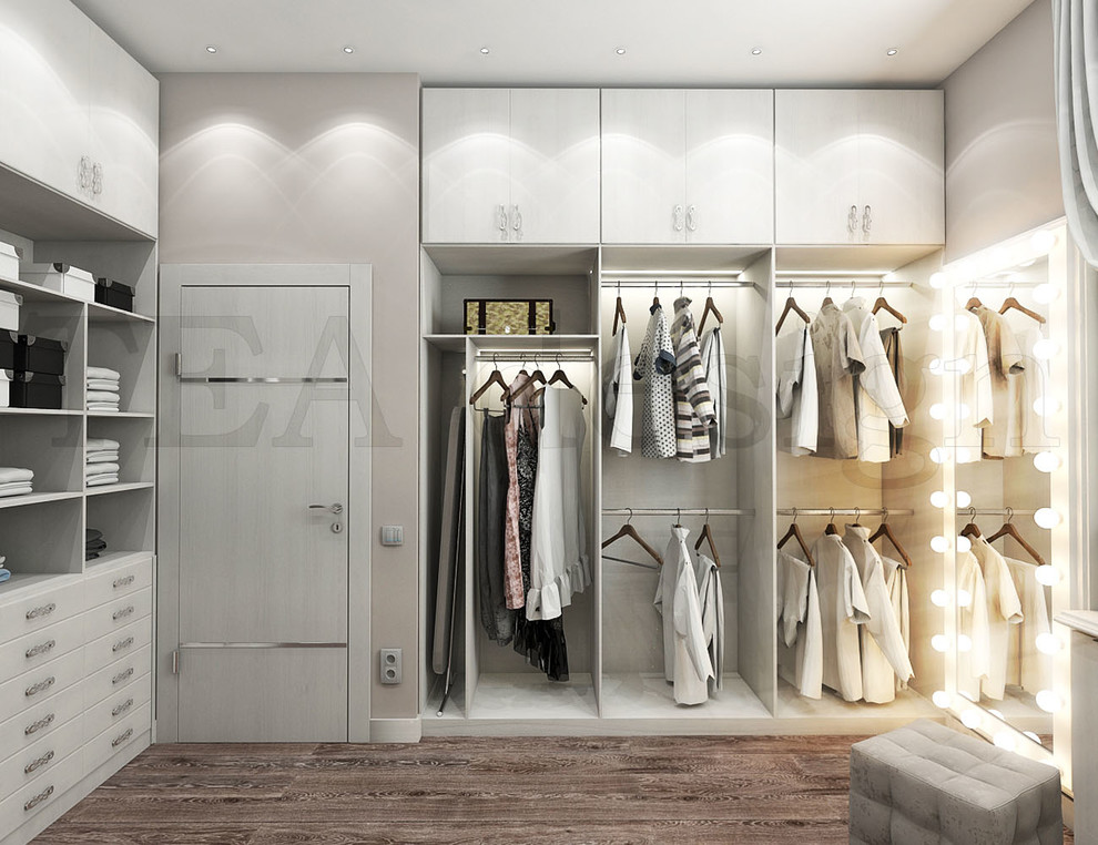 Минимализм хозяйской спальни