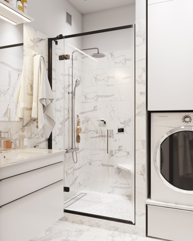 Контрастный белый