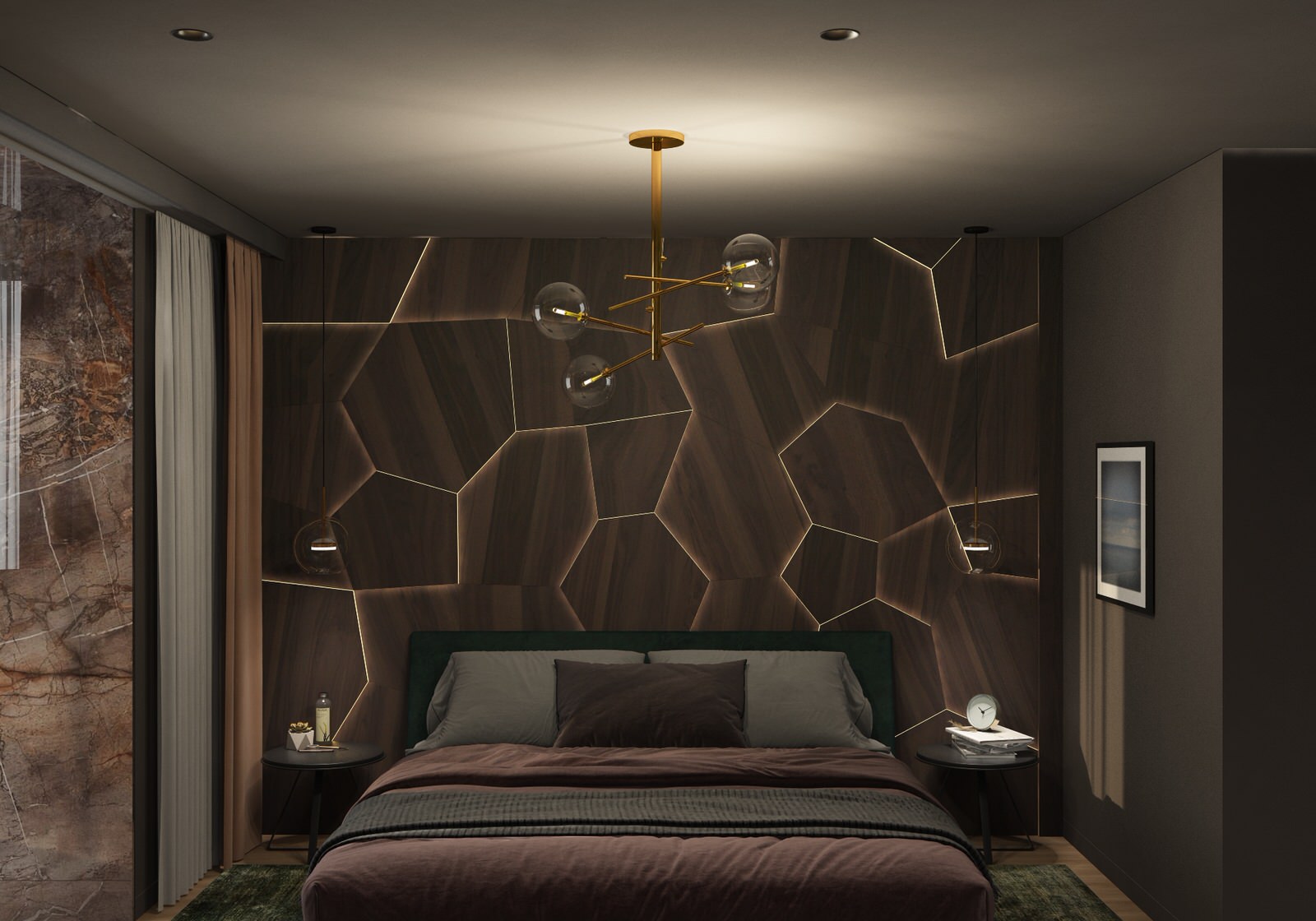 Современный хай тек. Пентхаус в Городе К.