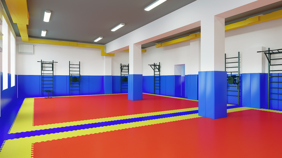 Обложка проекта: Интерьер спортивной школы