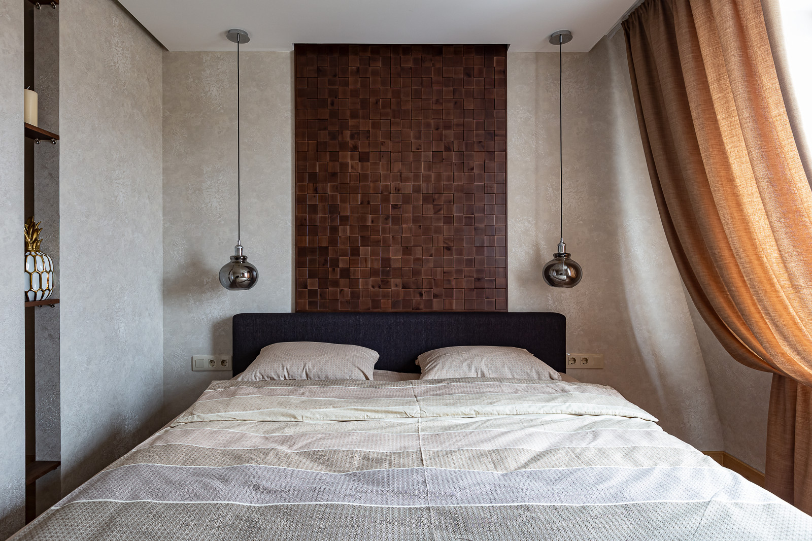 Квартира в коричневых тонах