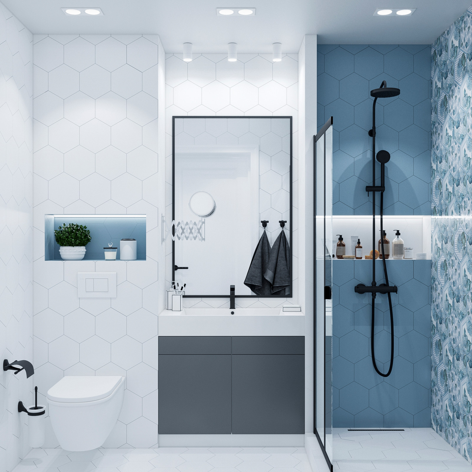 Дизайн квартиры в ЖК "Русский Авангард", Воронеж