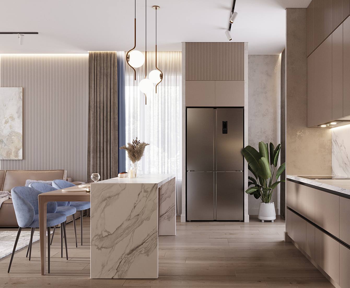 Дизайн проект дома в "Белых росах"