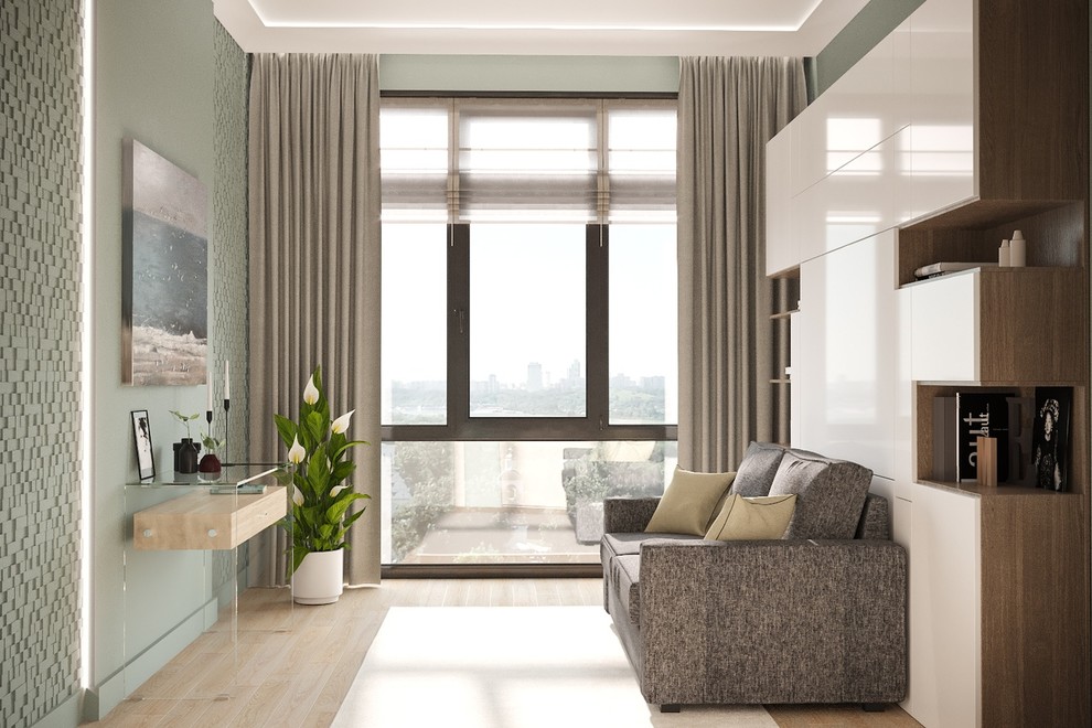 Дизайн проект в ЖК Ямайка 53м2 для молодого человека