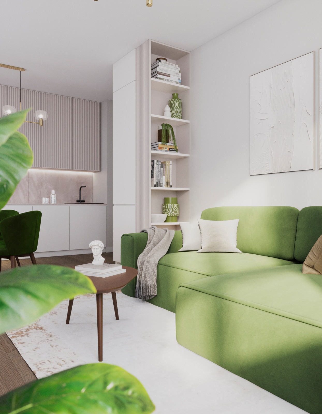 Двухкомнатная квартира. Москва.