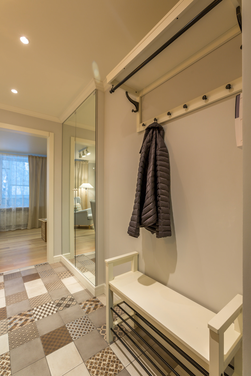 Трехкомнатная квартира в скандинавском стиле.