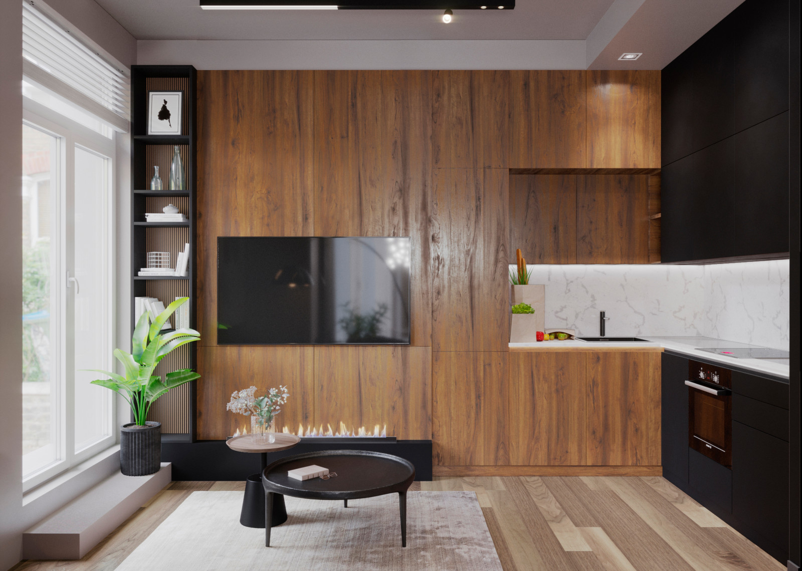 Обложка проекта: Квартира в ЖК Мендельсон, 100 кв.м.