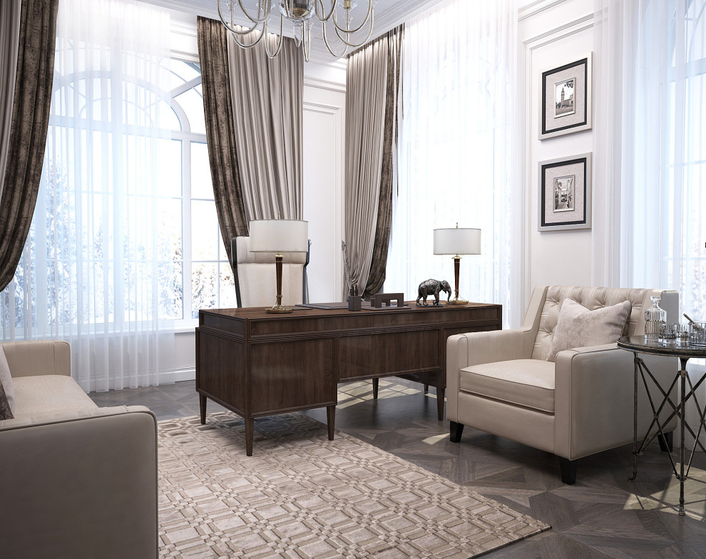 Кабинет-каминная.