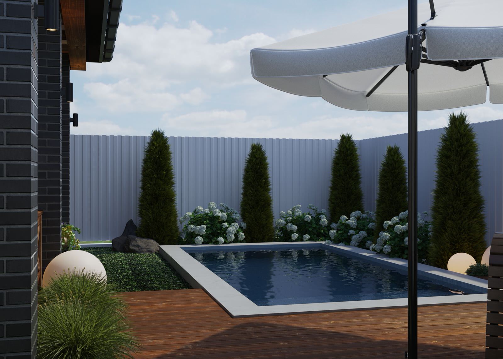 Задний двор частного дома, г. Ростов-на-Дону, ул. Осипенко