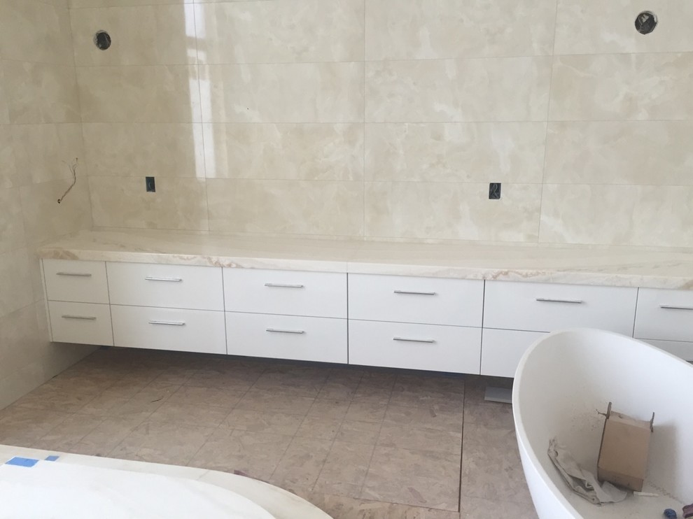 Беверли Хиллз - Лос Анджелес. Дизайн интерьера в современном стиле.