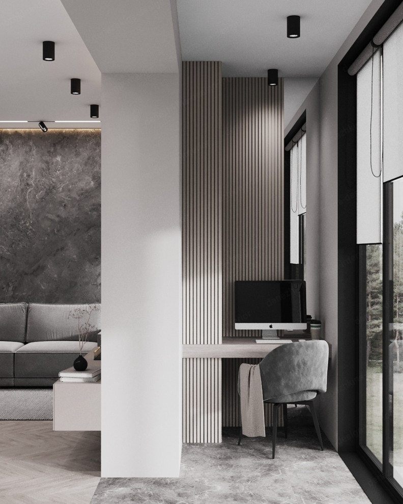 Дизайн проект 3 комнатной квартиры - ЖК Западный порт №2