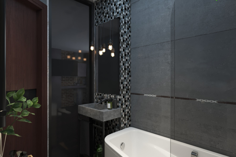 Однокомнатная квартира в стиле лофт