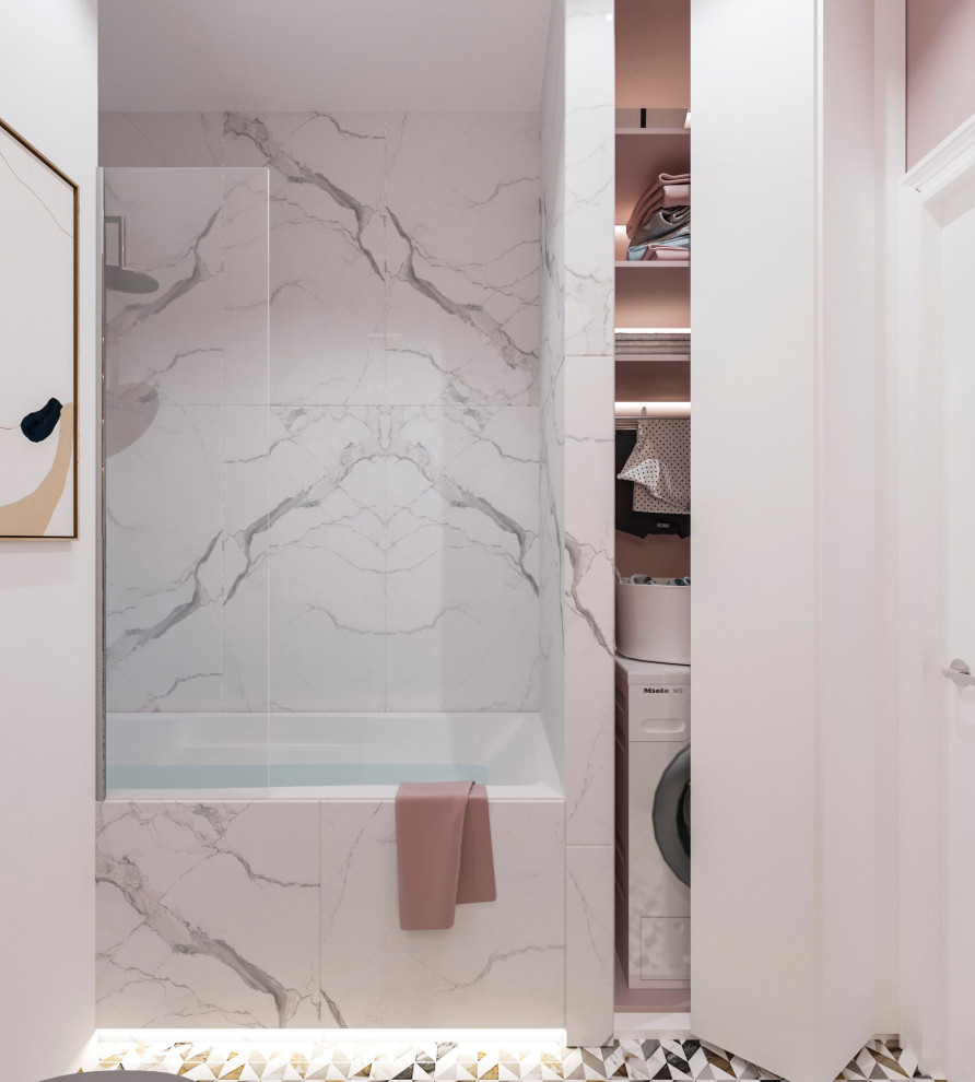 Проект апартаментов для молодой творческой девушки #apartments_bukinist