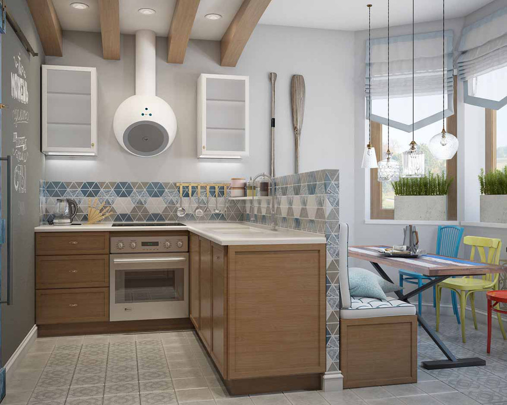 Морская кухня в панельном доме