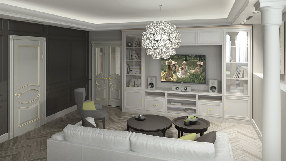 Современная классика в московской квартире