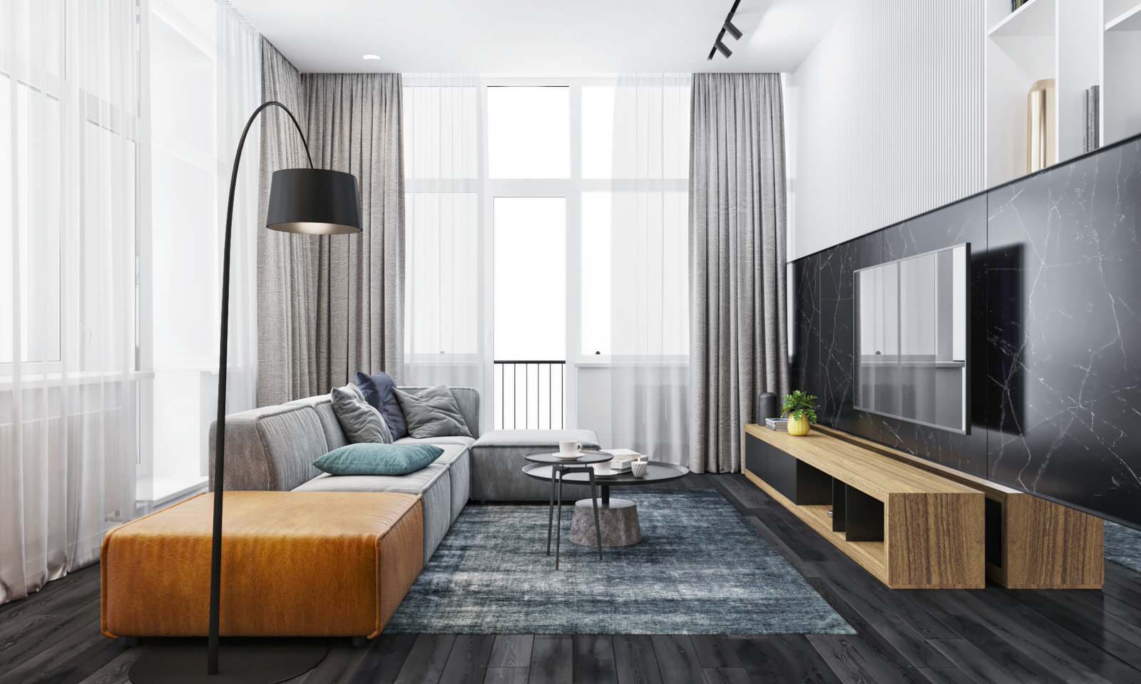 Квартира контрастов