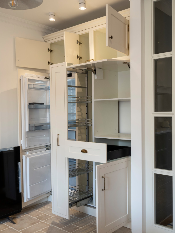 Элегантная кухня в неоклассическом стиле