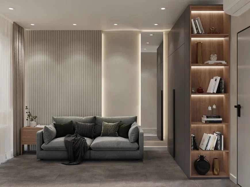 Планировка квартиры в стиле современный минимализм