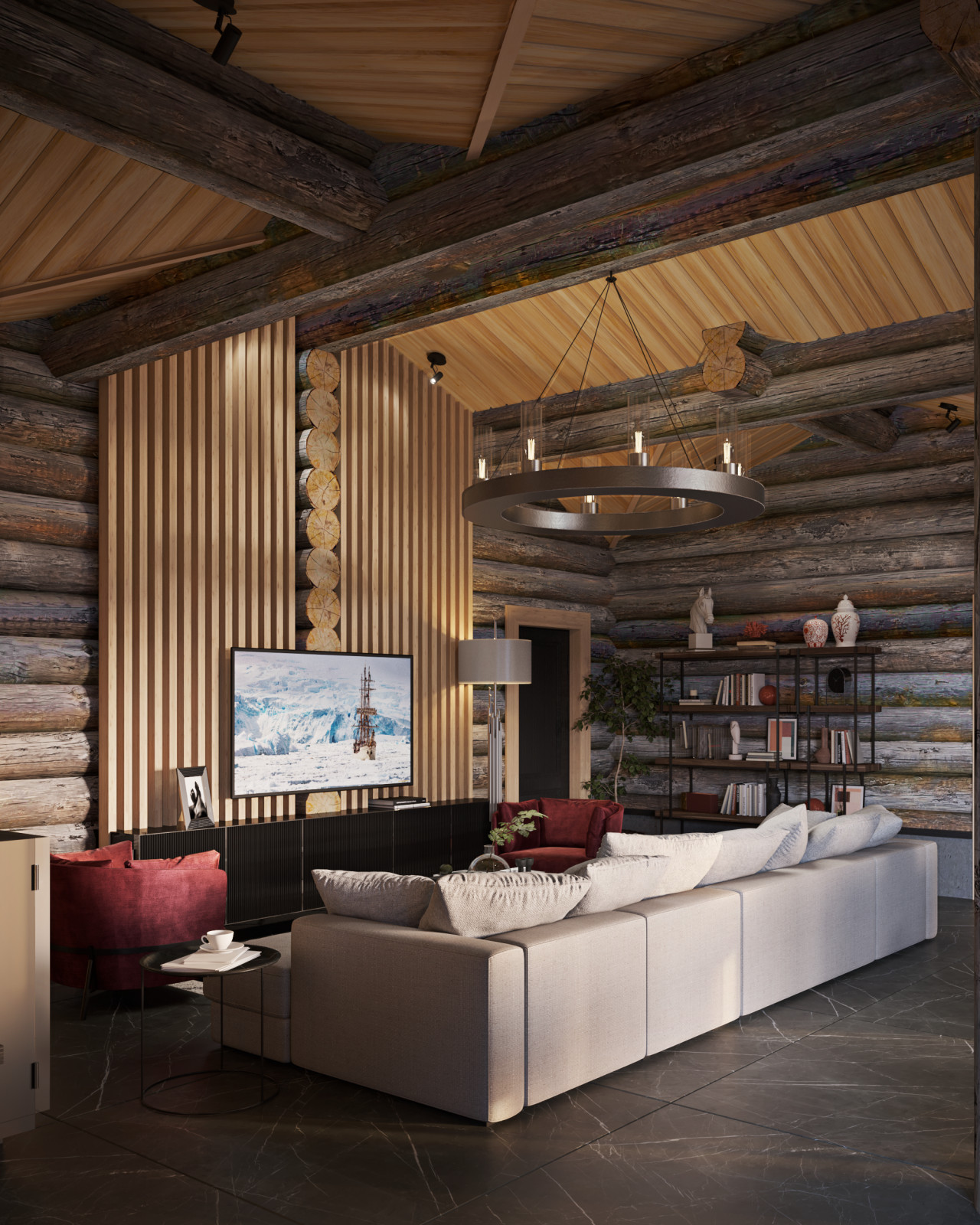 Шале интнрьер