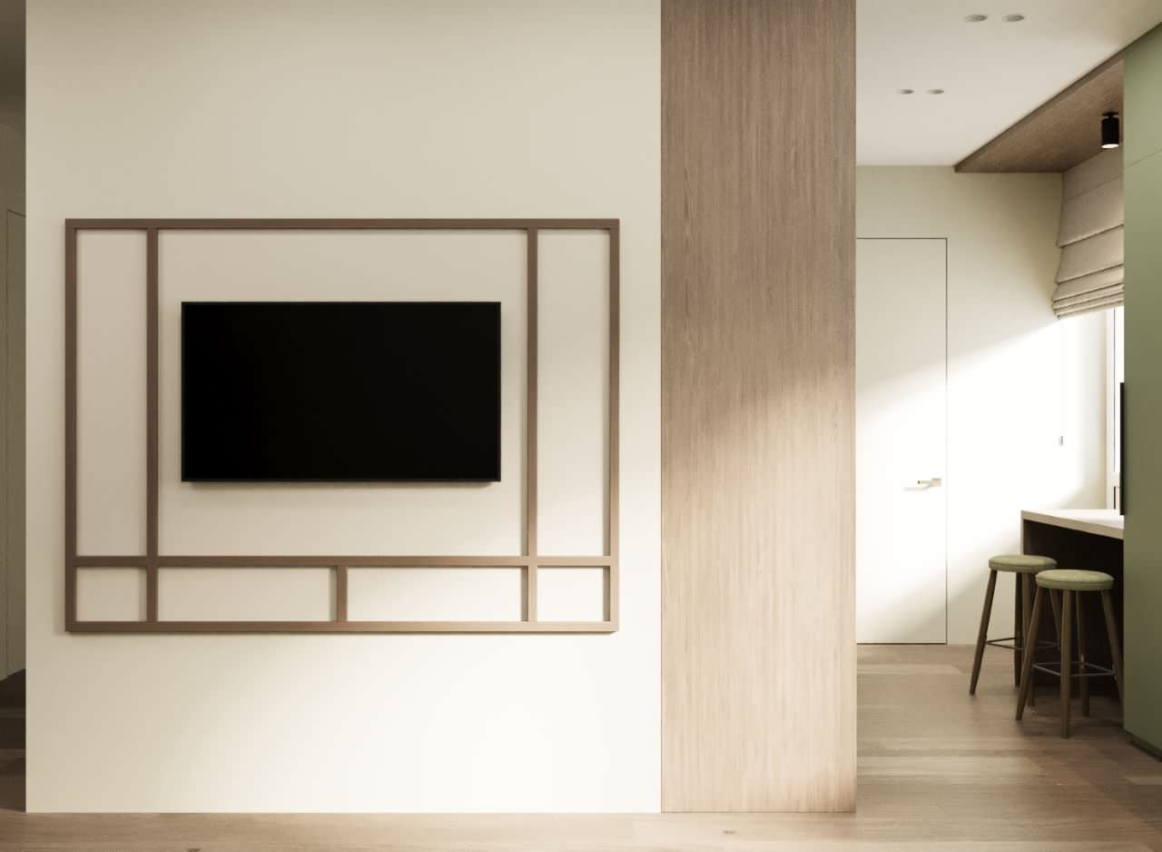 Гостиная-кухня