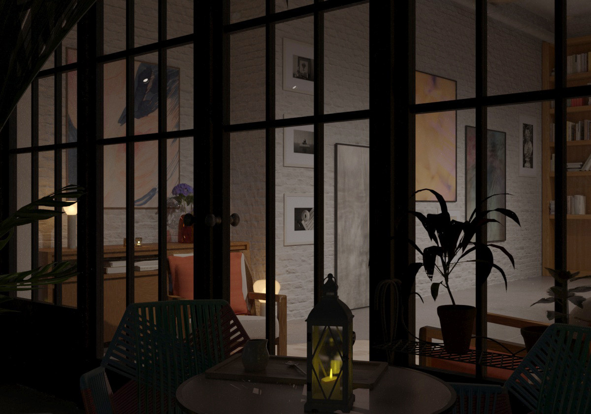 Обложка проекта: Лофт с оранжереей