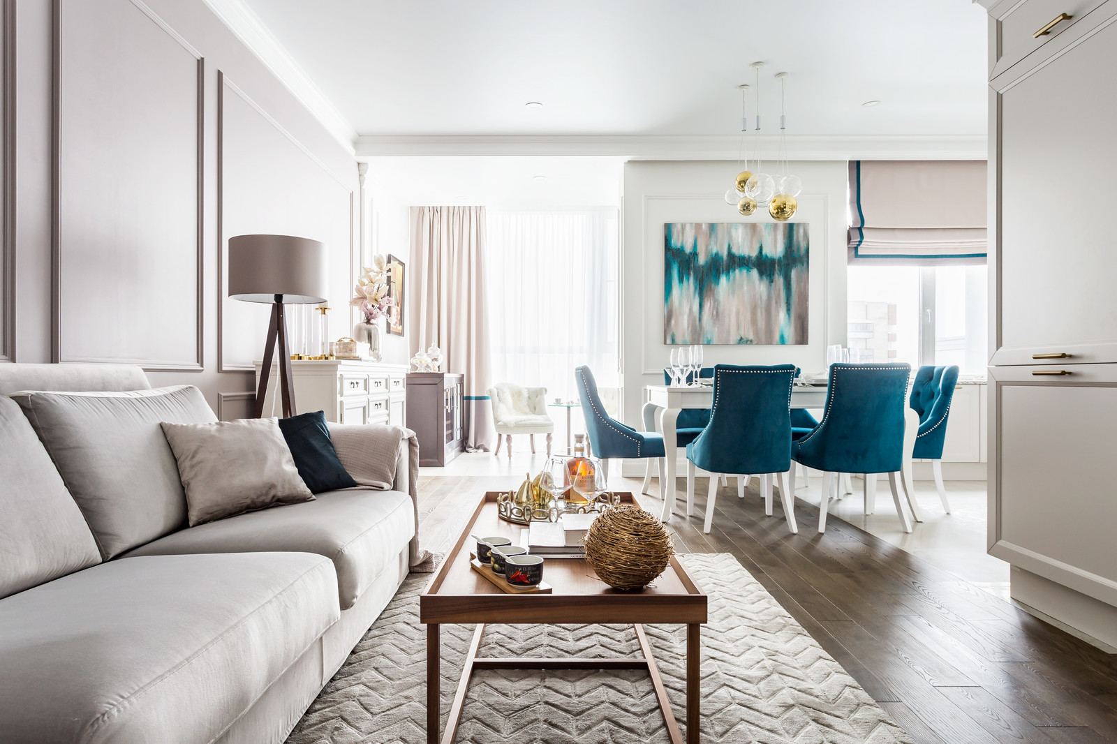 Квартира в стиле "Современная классика"