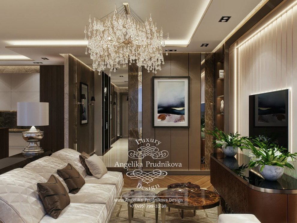Дизайн-проект интерьера квартиры в Современном стиле в ЖК BARRIN HOUSE