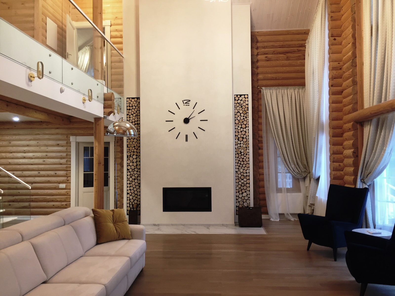 Деревянный дом в современном стиле