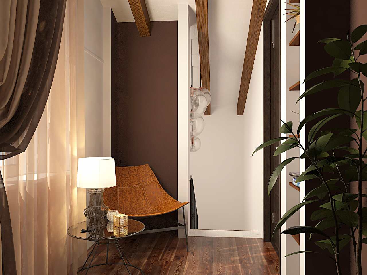 Двухэтажная квартира. Милан, Италия