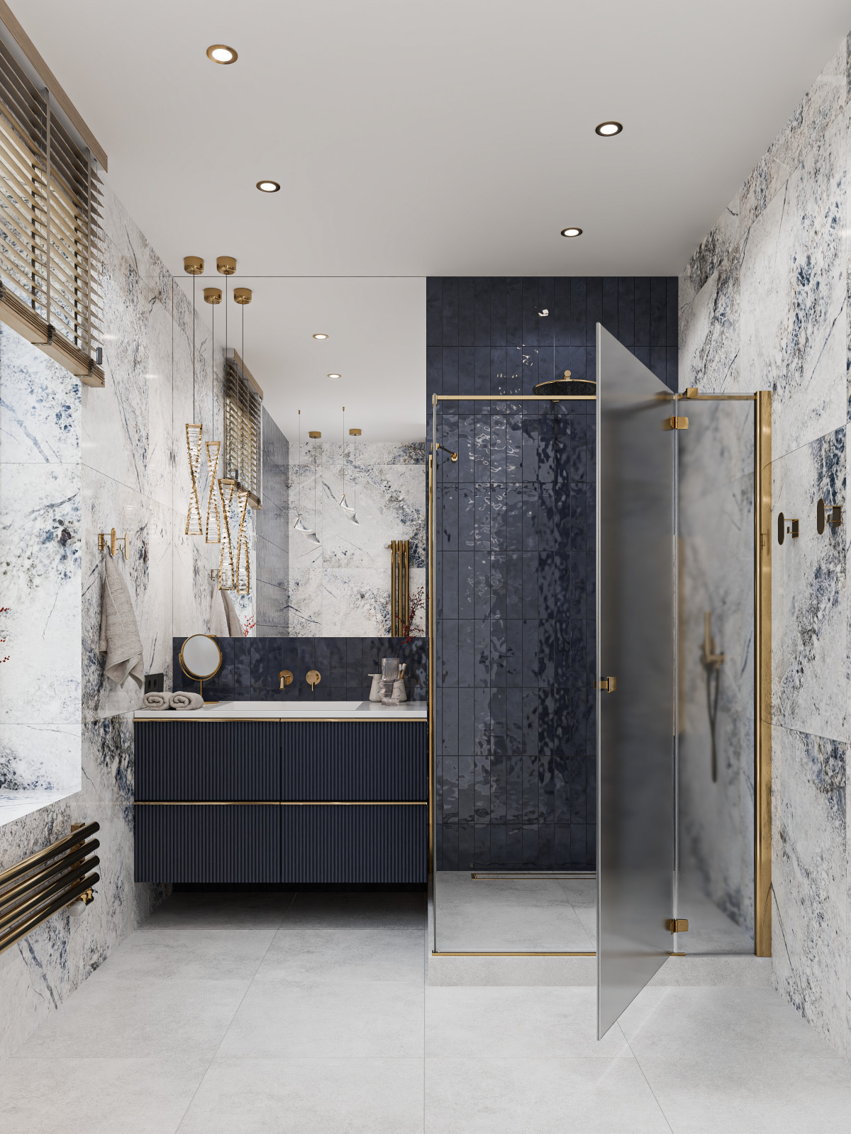 Интерьер трехкомнатной квартиры