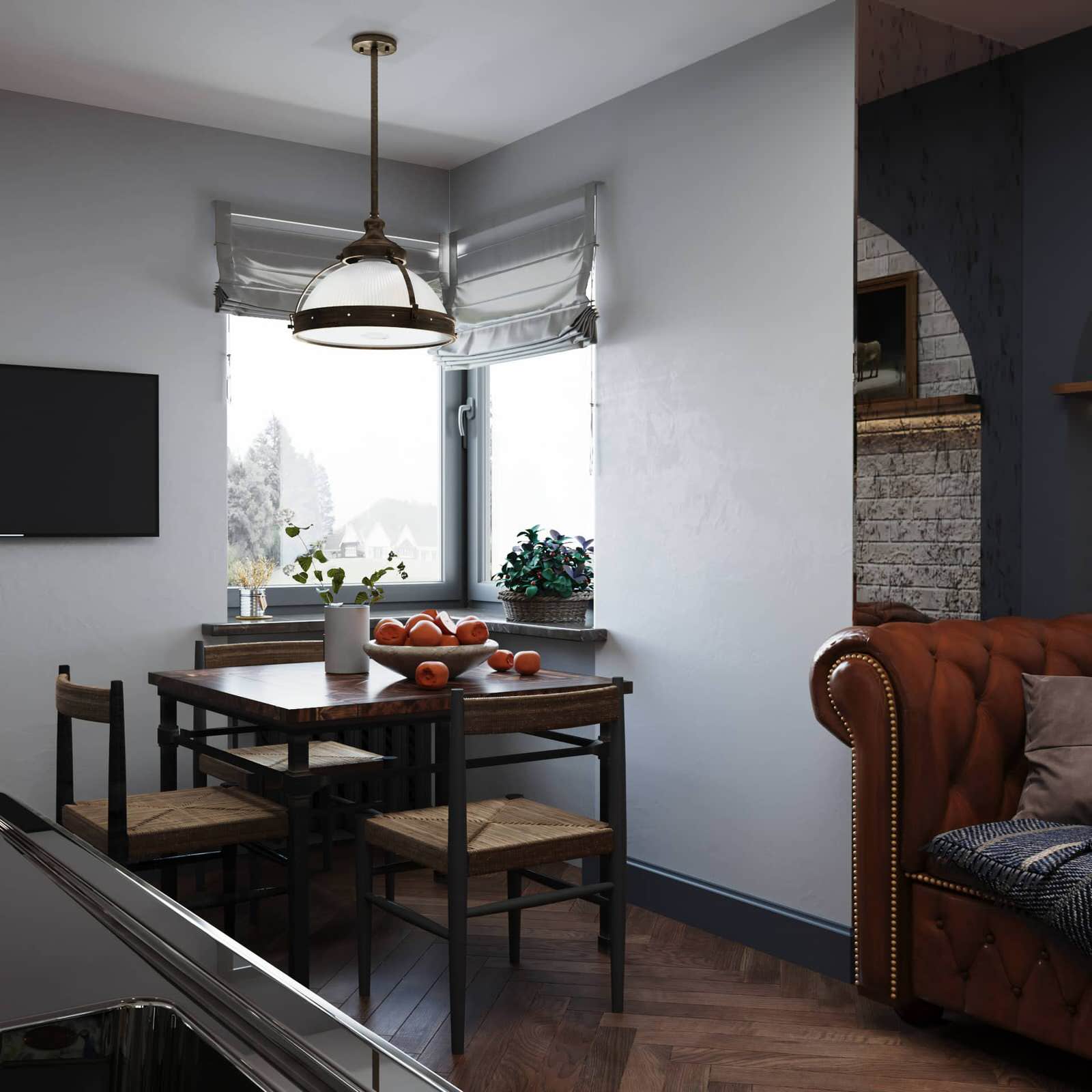 Дизайн и ремонт квартиры в КП «Новогорск» — Единство противоположностей