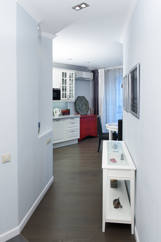 Сливочное настроение. Квартира для молодой семьи на ул. Кастанаевская. Коридор.