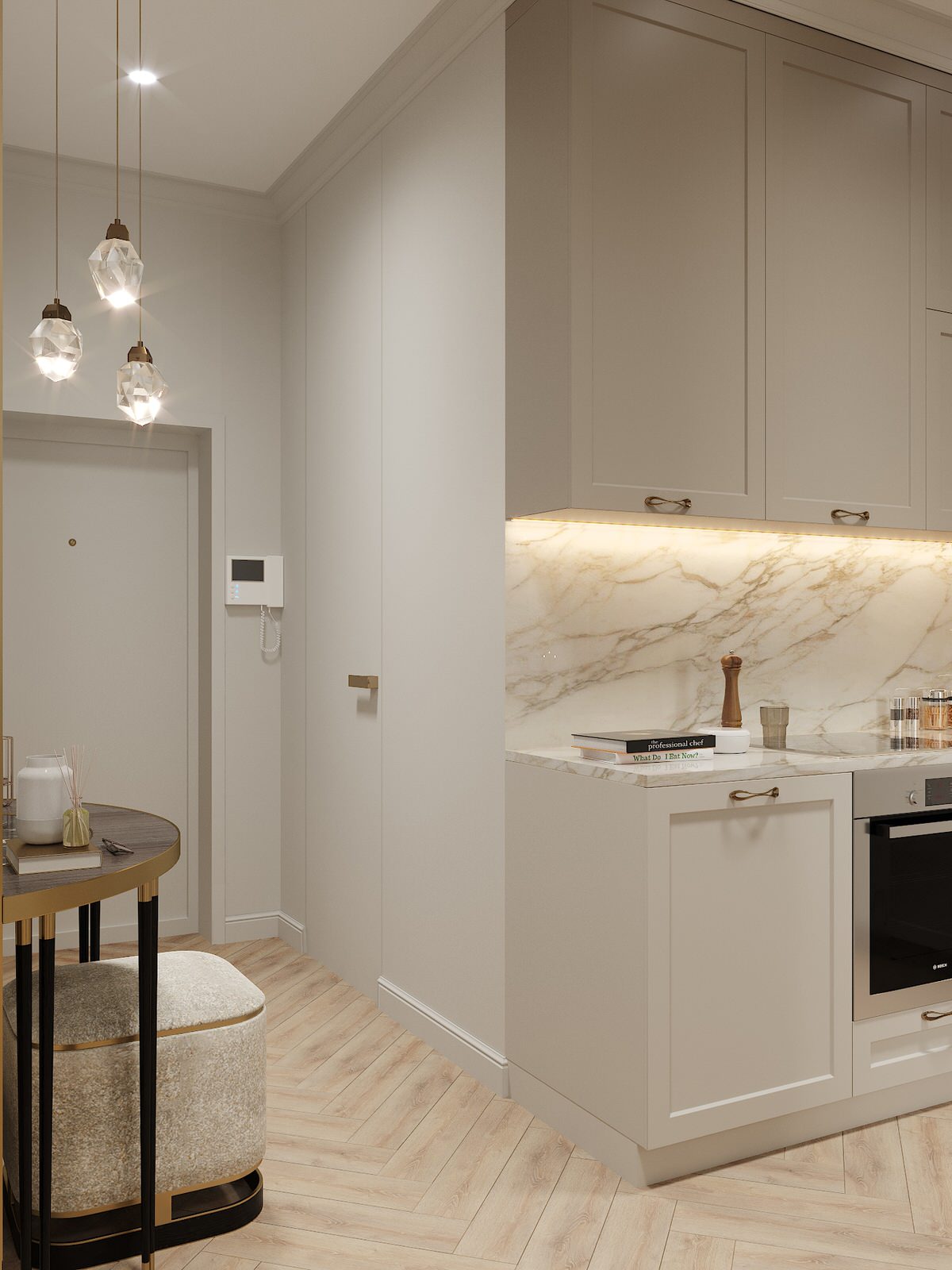 Обложка проекта: Квартира в современной классике