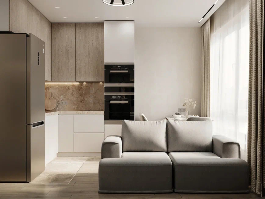 Ремонт квартиры 50 м2 для молодой пары