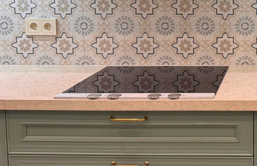 Кухня из массива дуба Аннет