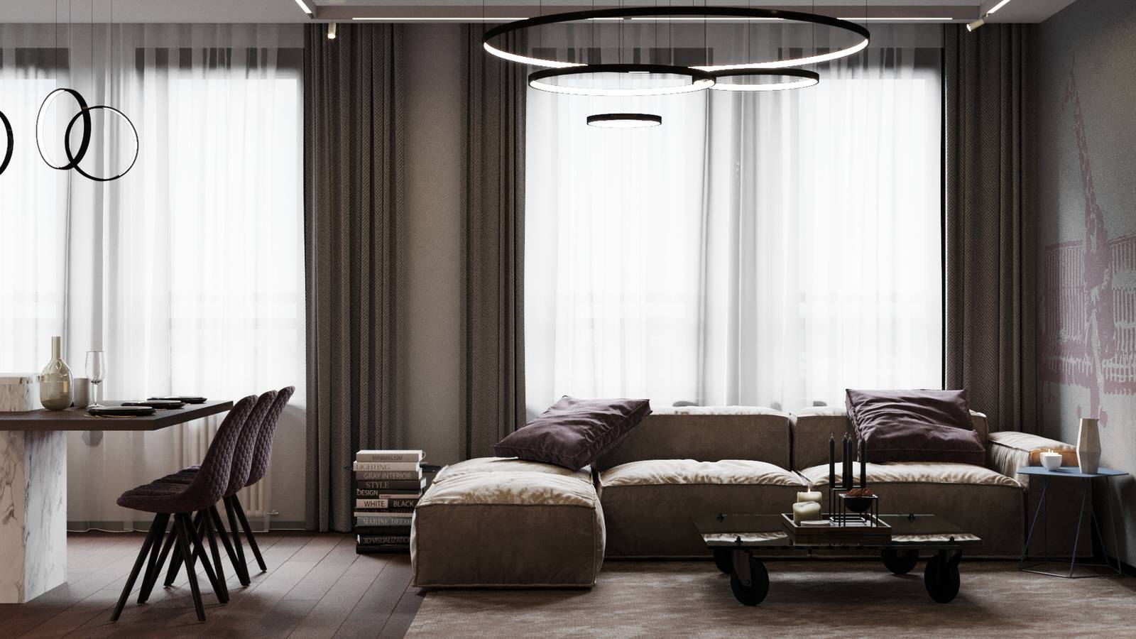 Квартира 76 кв.м. в MID 3