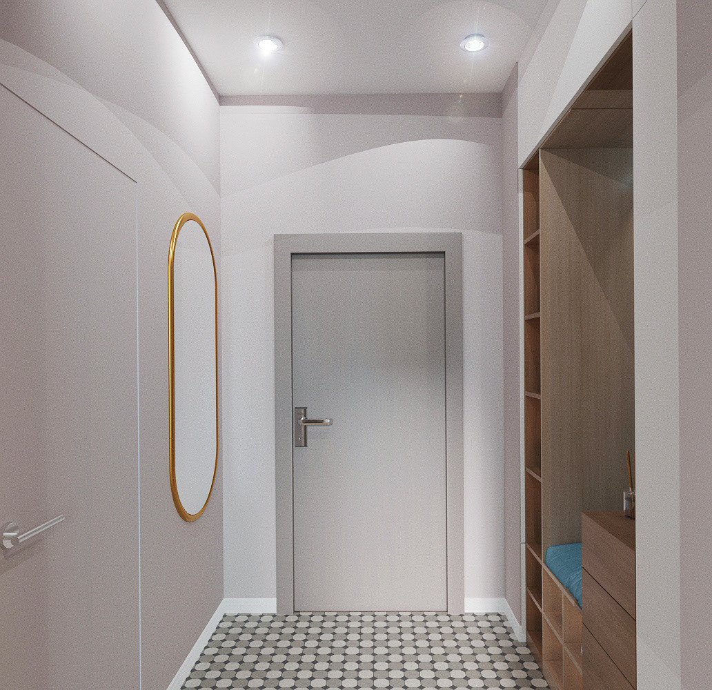 Дизайн-проект квартиры ЖК Филиград 60м2 (Современный Стиль)