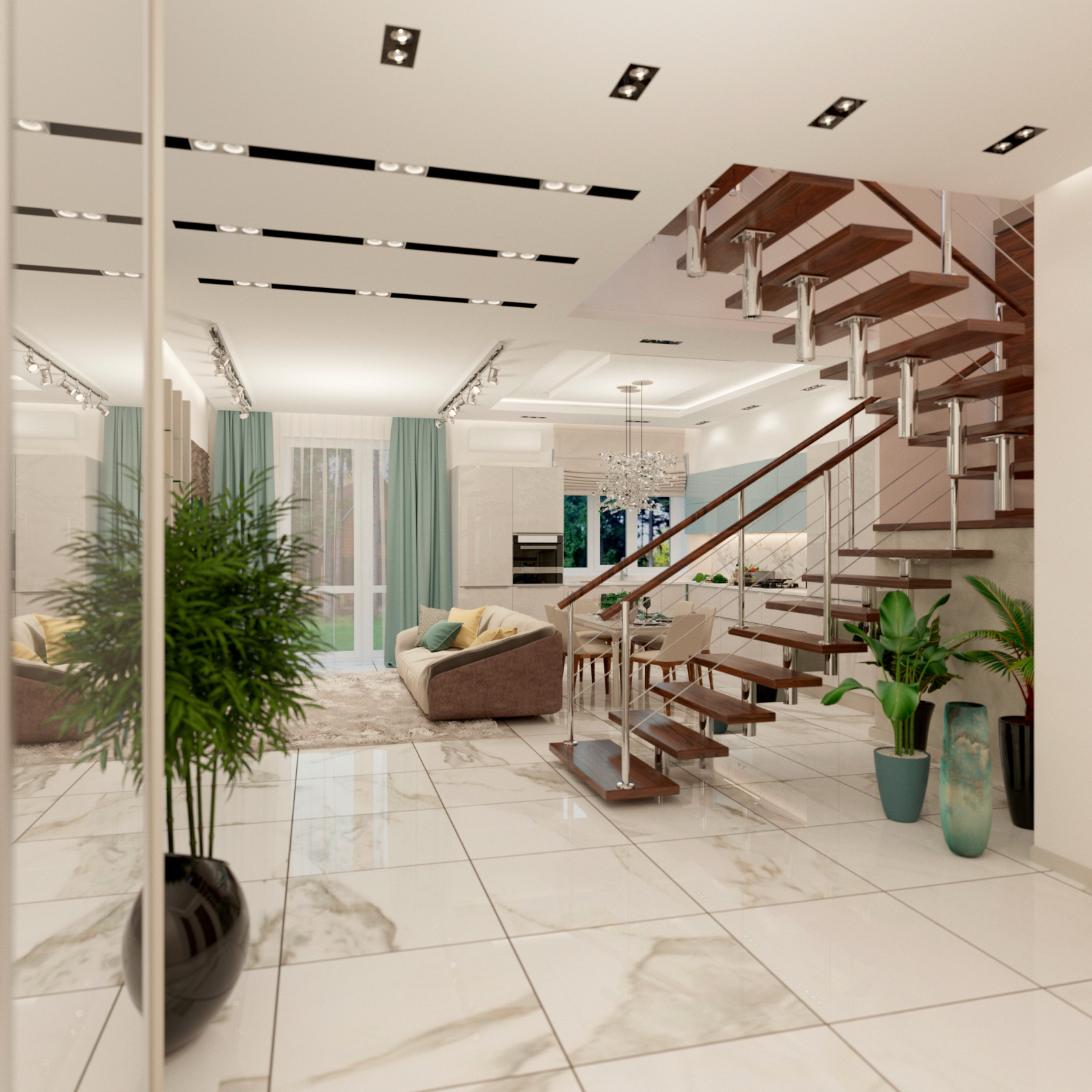 Обложка проекта: Таунхаус для большой и дружной семьи. Вторая "половина".