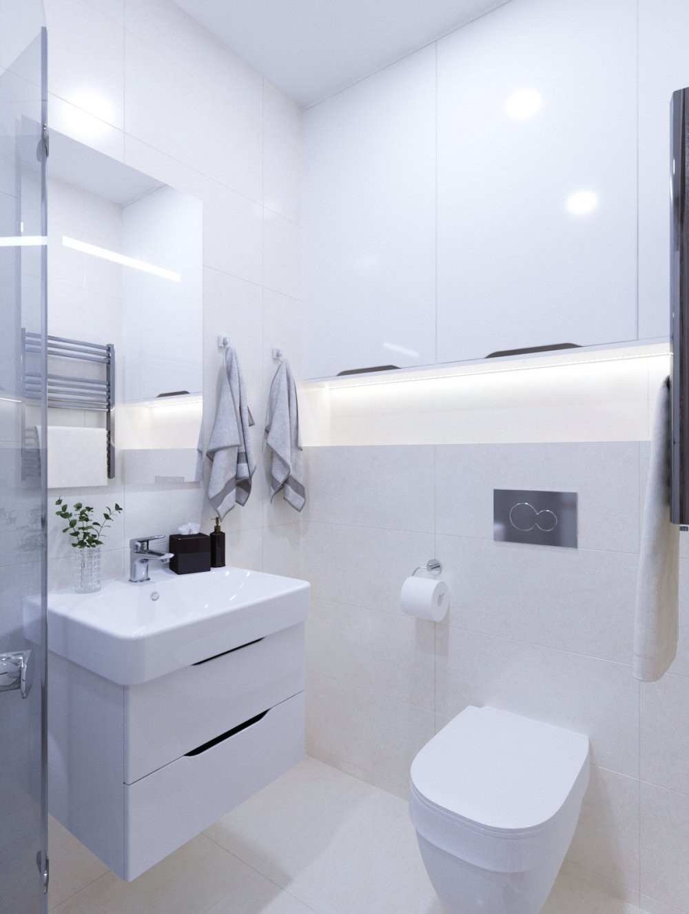 ЖК МФК ОКО, 3 комнаты, 92 м²