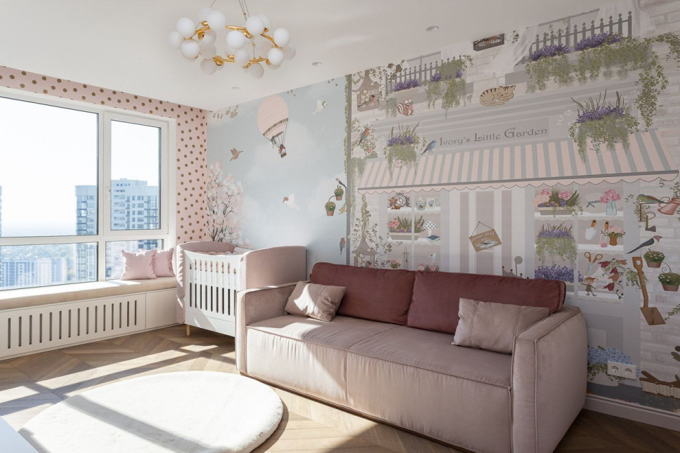 Практичная квартира для семьи с дочкой-школьницей