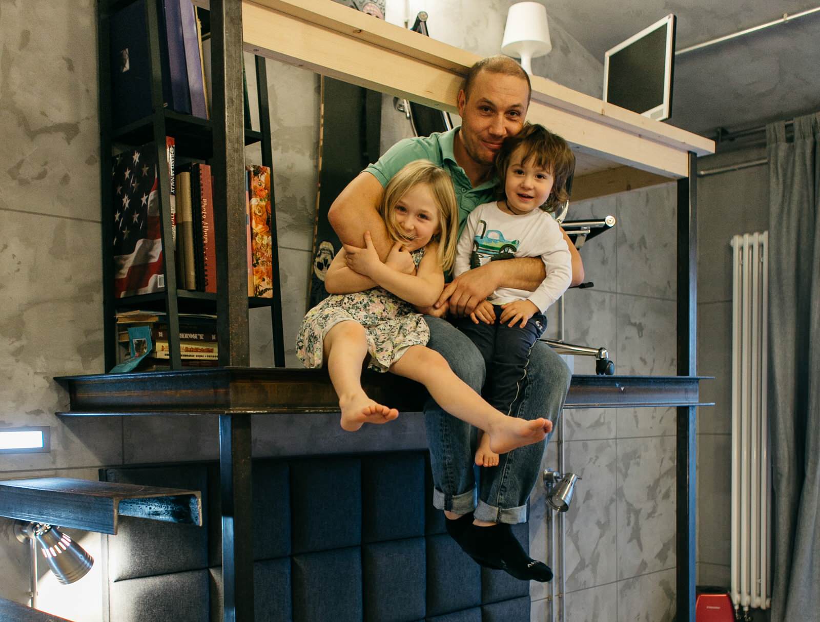 В гостях: Лофт на мансардном этаже под Петербургом