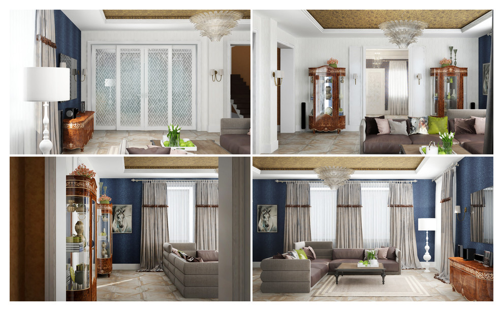 Интерьер индивидуального жилого дома в Караганде