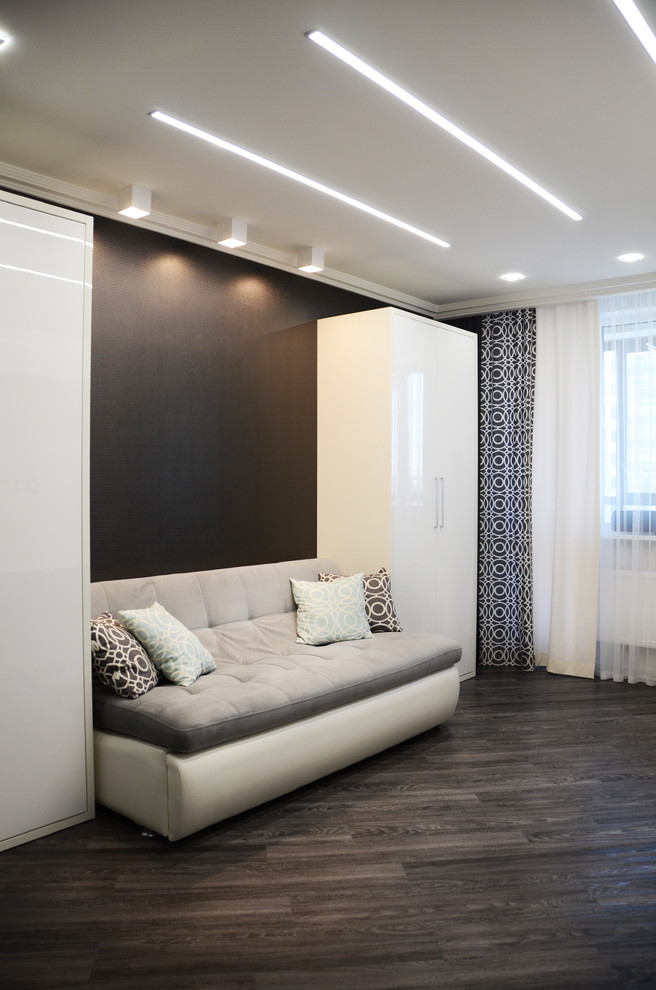 Черно-белый интерьер