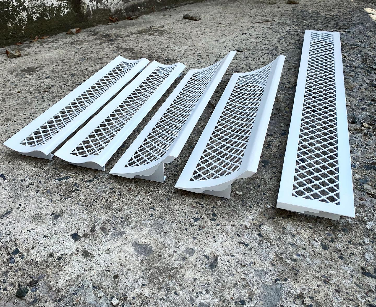 Декоративные радиусные решетки Вентиляции