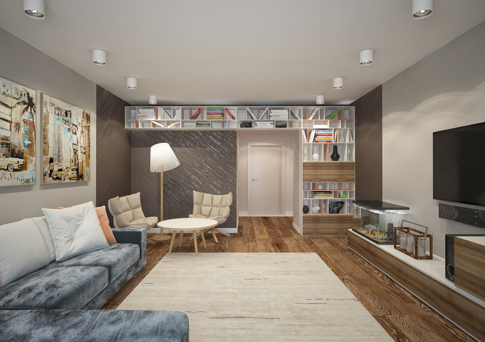 Проект трех комнатной квартиры по ул. Стартовая  (2015 год)