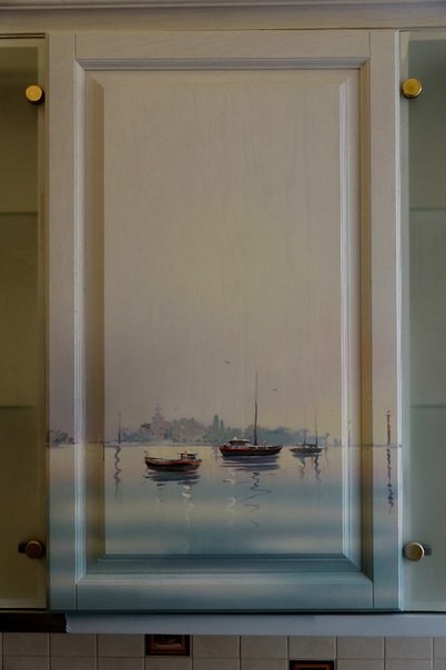 Роспись "Венеция"