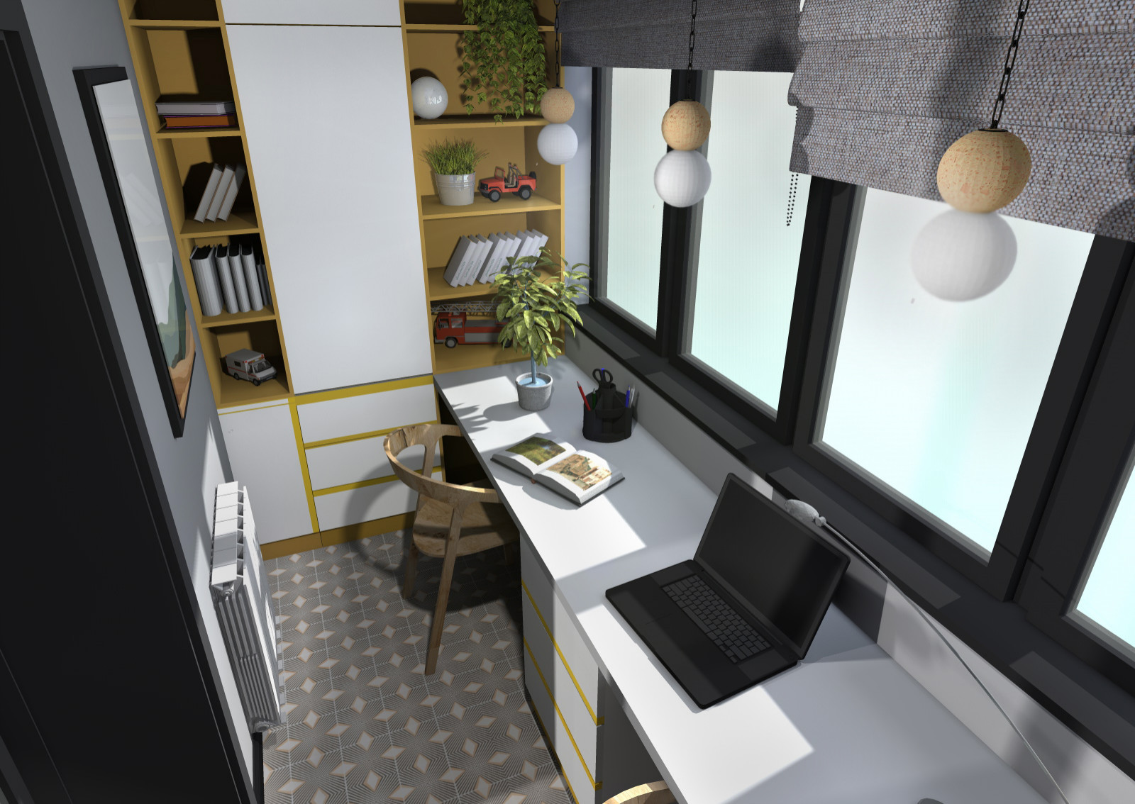 Солнечная детская для двух мальчишек