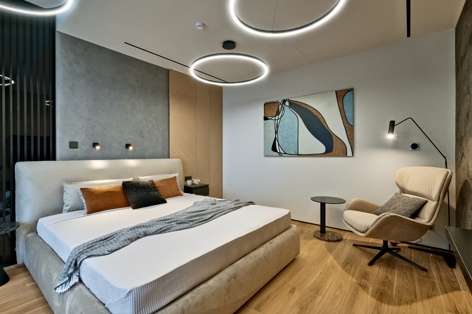 Фото. Роскошные ВИП апартаменты, Сан Сити, 55м, Теплый минимализм