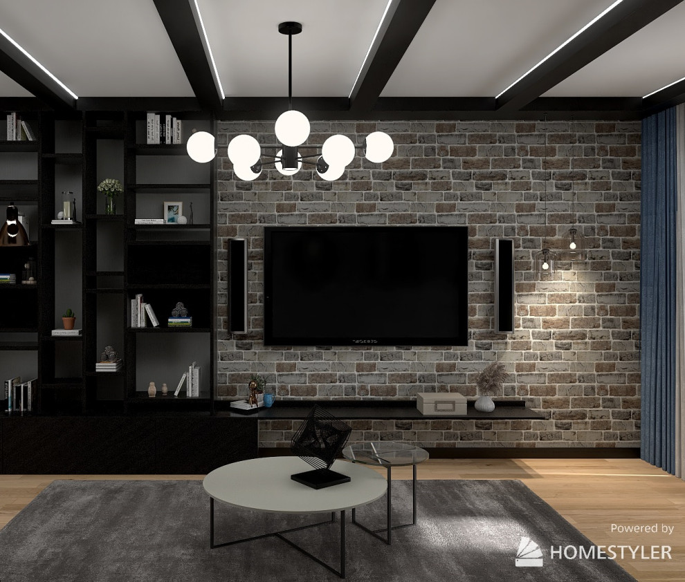 Обложка проекта: Проект трехкомнатной квартиры